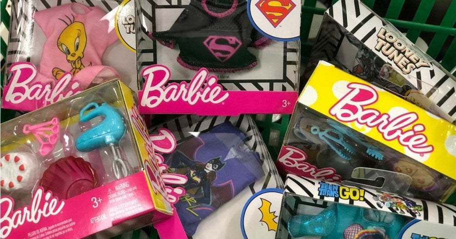 Barbie Baking Playset Just $1 at Dollar Tree | Super Heros, Looney Tunes, & More