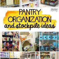 Pantry and Stockpile Organization Ideas