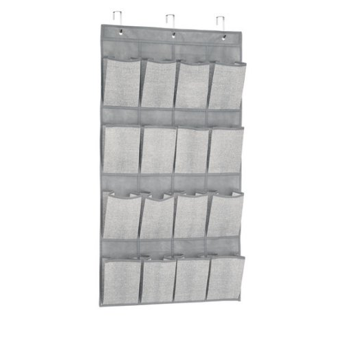 Aldo Over Door Shoe Organizer, Grey