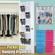 Load image into Gallery viewer, Pocket Door Hanging Organizer