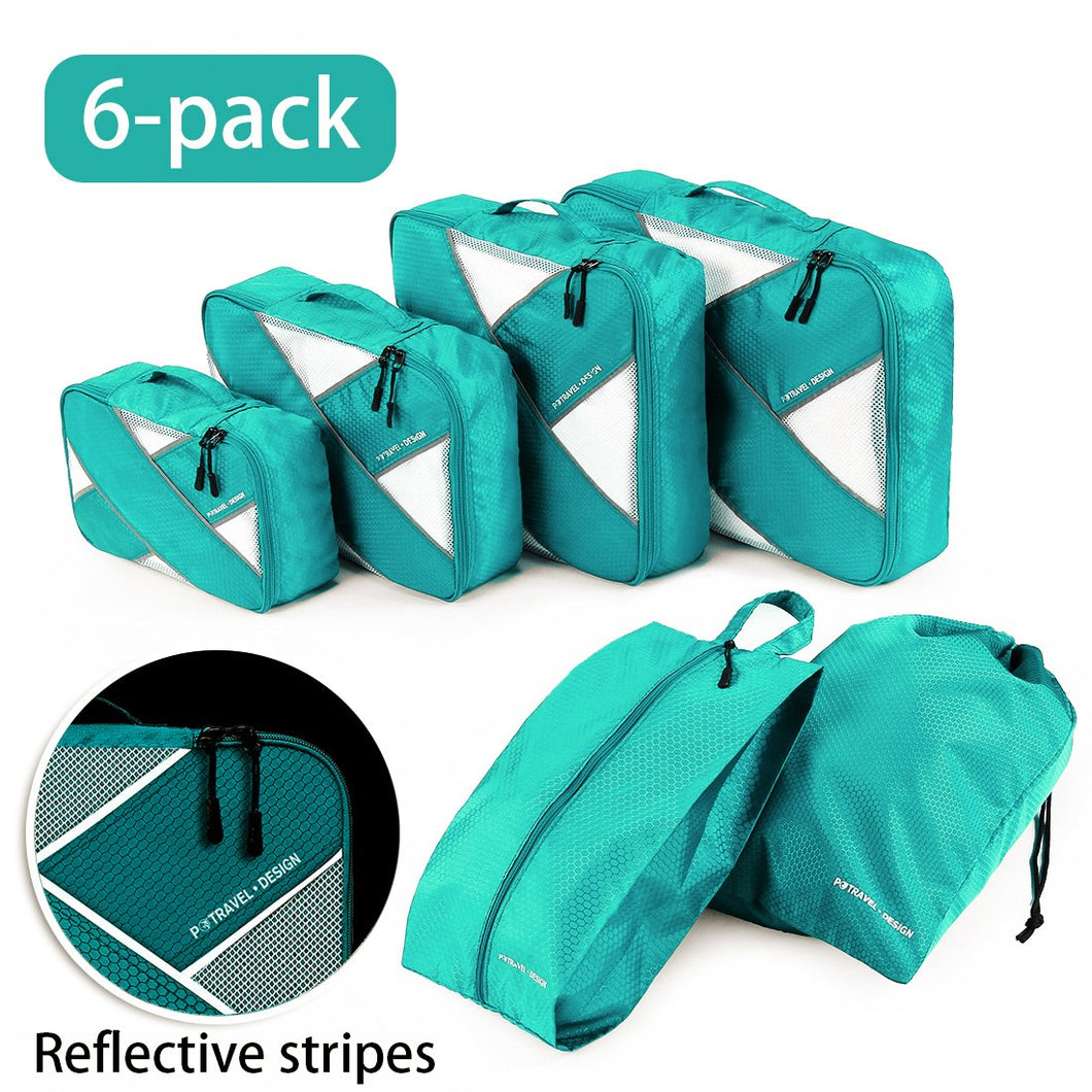 Euramerican Style Fashion Portable Set Of Six Traveling Storage Bag