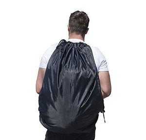 Storage organizer bbshoping 564654546 laundry backpack strong durable shoulder straps washing bag for dorm room college city laundromat black