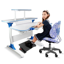 Load image into Gallery viewer, Amazon uktunu computer writing desk childrens desk height adjustable kids student school study table work station with storage for home office dormitory room