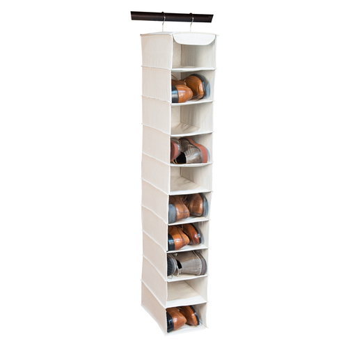 Essential 10 Shelf Shoe Organizer