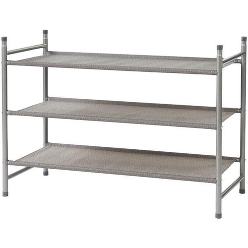 3 TIER SHOE RACK GRAY