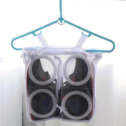 Laundry Shoes Bag Organizer Mesh Bag Dry Shoe Organizer